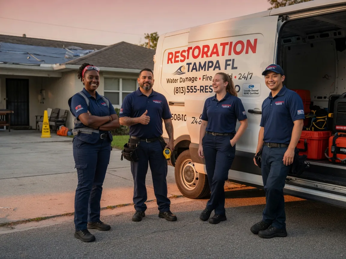 Water Damage Restoration company in Sterling City, TX